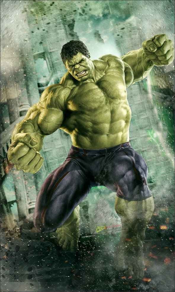 Powerful green figure — Himalayan strength for mind, body and soul